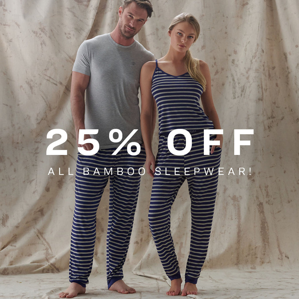 25% OFF Bamboo Sleepwear this week!