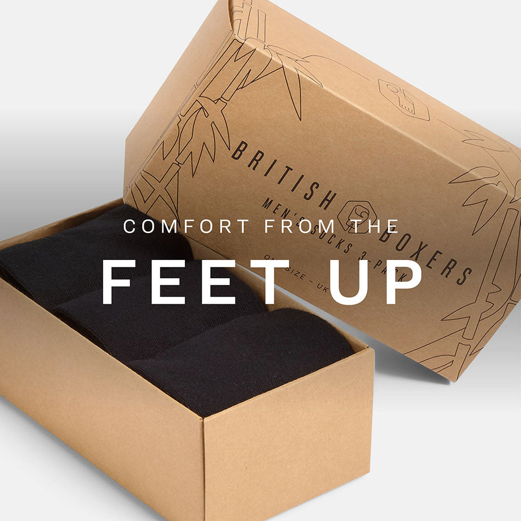 Comfort from the feet up – New Sock Gift Boxes!