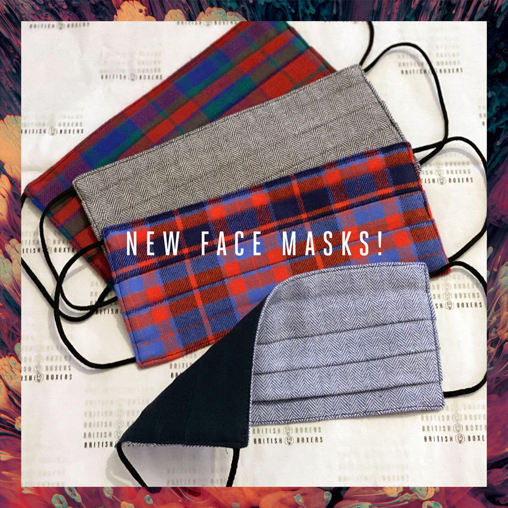 BRAND NEW Face Masks - Brushed Cotton Double Layer!