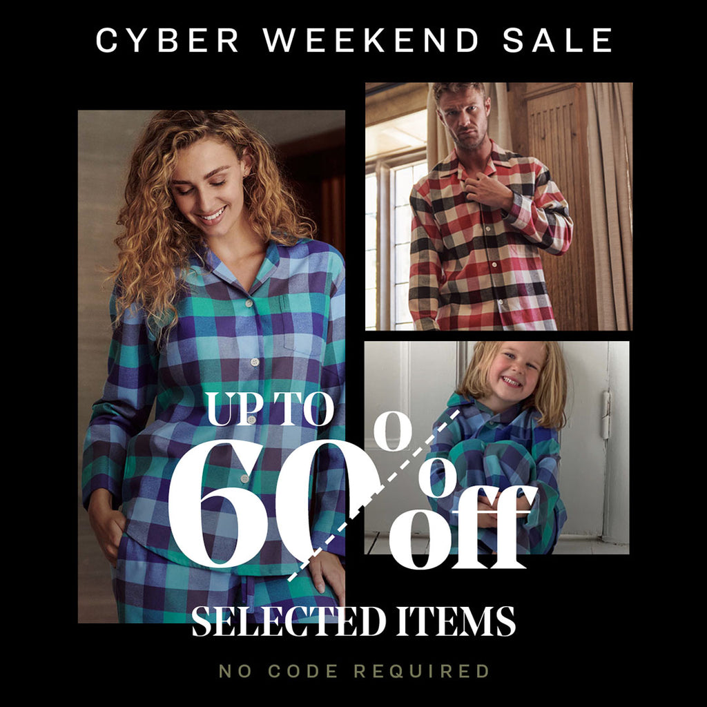 Cyber Saturday – Save up to 60%, Free Delivery over £75 and 90-Day Returns