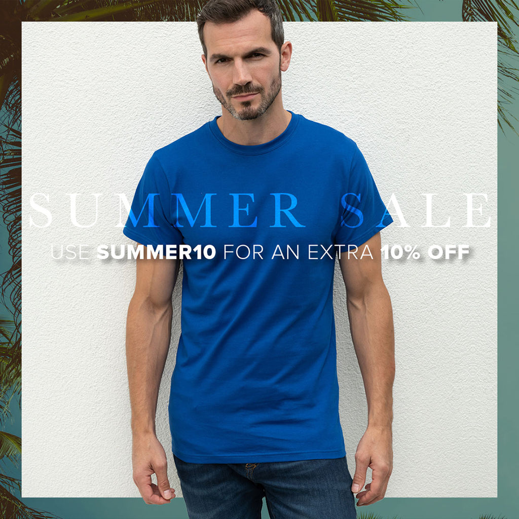 Up to 50% OFF Tees & Hoodies in our Summer Sale!