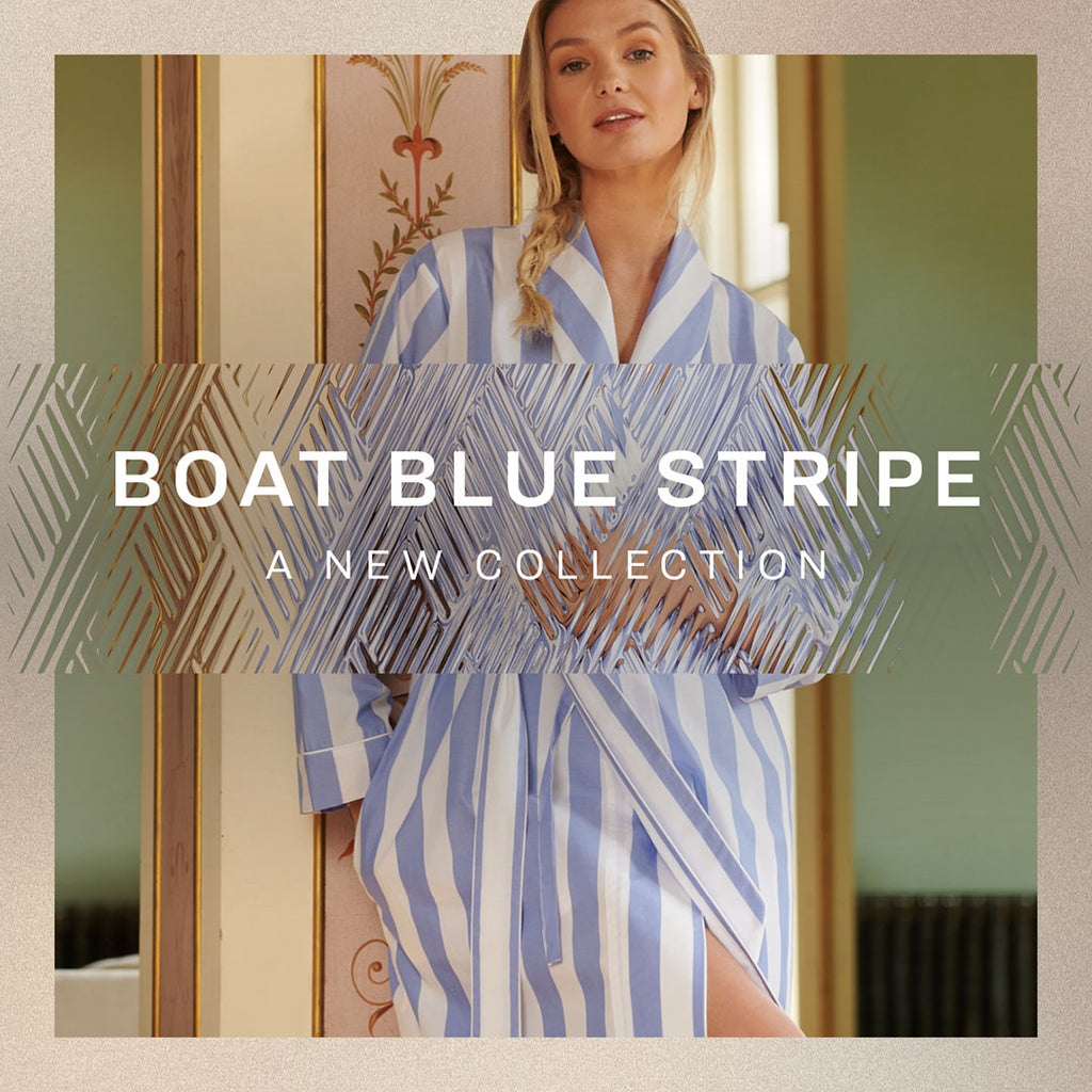 Ahoy – the new Boat Blue Stripe range!