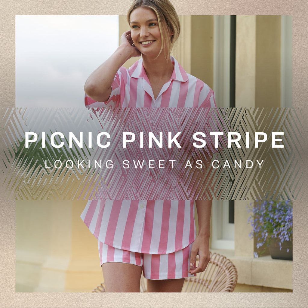 Our Picnic Pink Stripe collection is here!