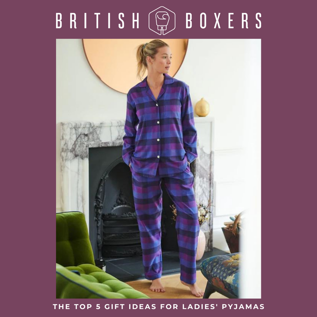 What are the top 5 gift ideas for ladies' Christmas pyjamas?