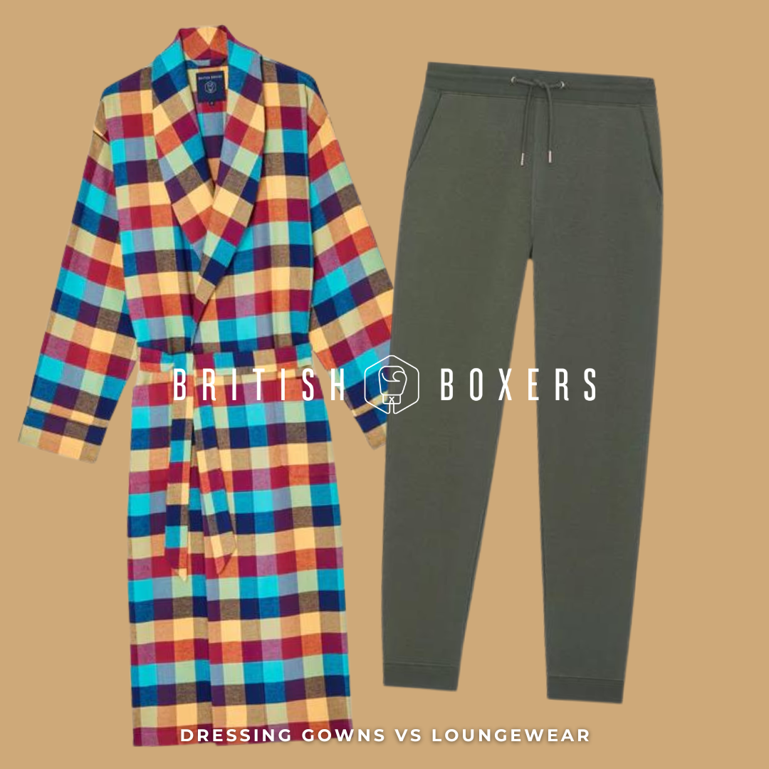 Dressing Gowns vs Loungewear