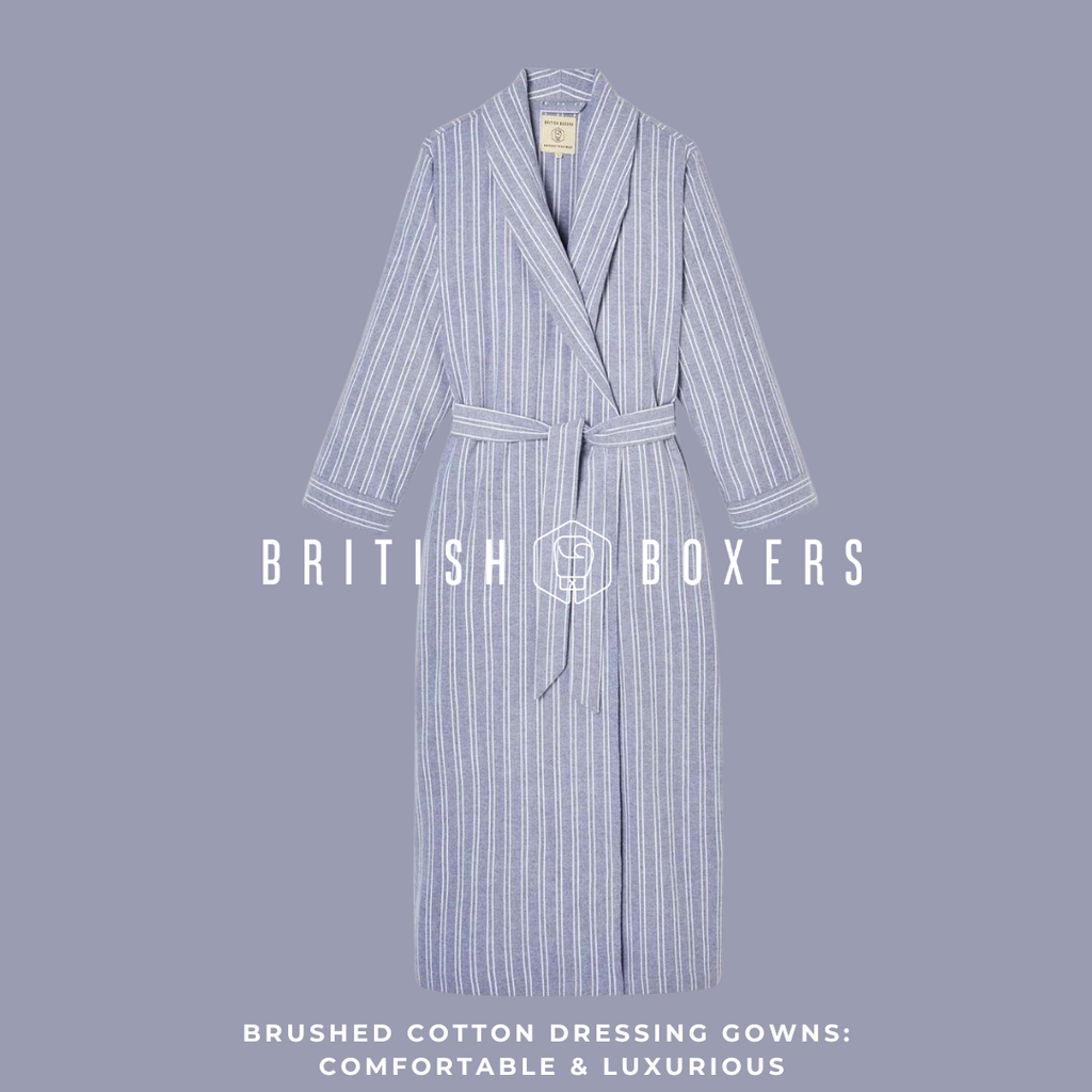 What Makes Brushed Cotton Dressing Gowns So Comfortable and Luxurious?