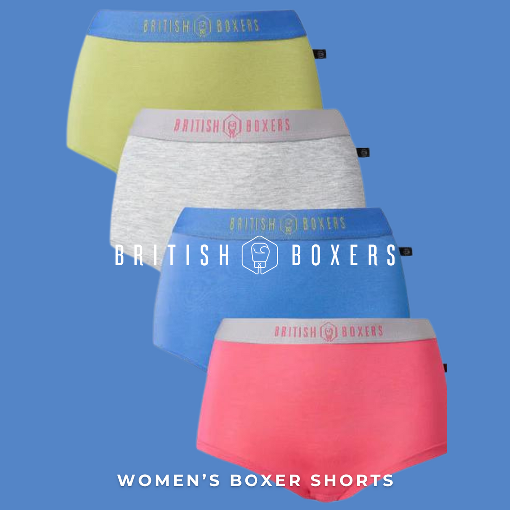 Spring Comfort with British Boxers Women's Boxer Shorts