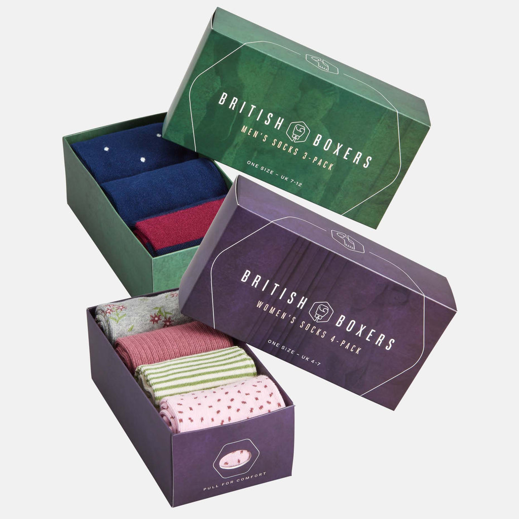 Boxed Sock Box Fresh – Socks Bundles in for Spring!