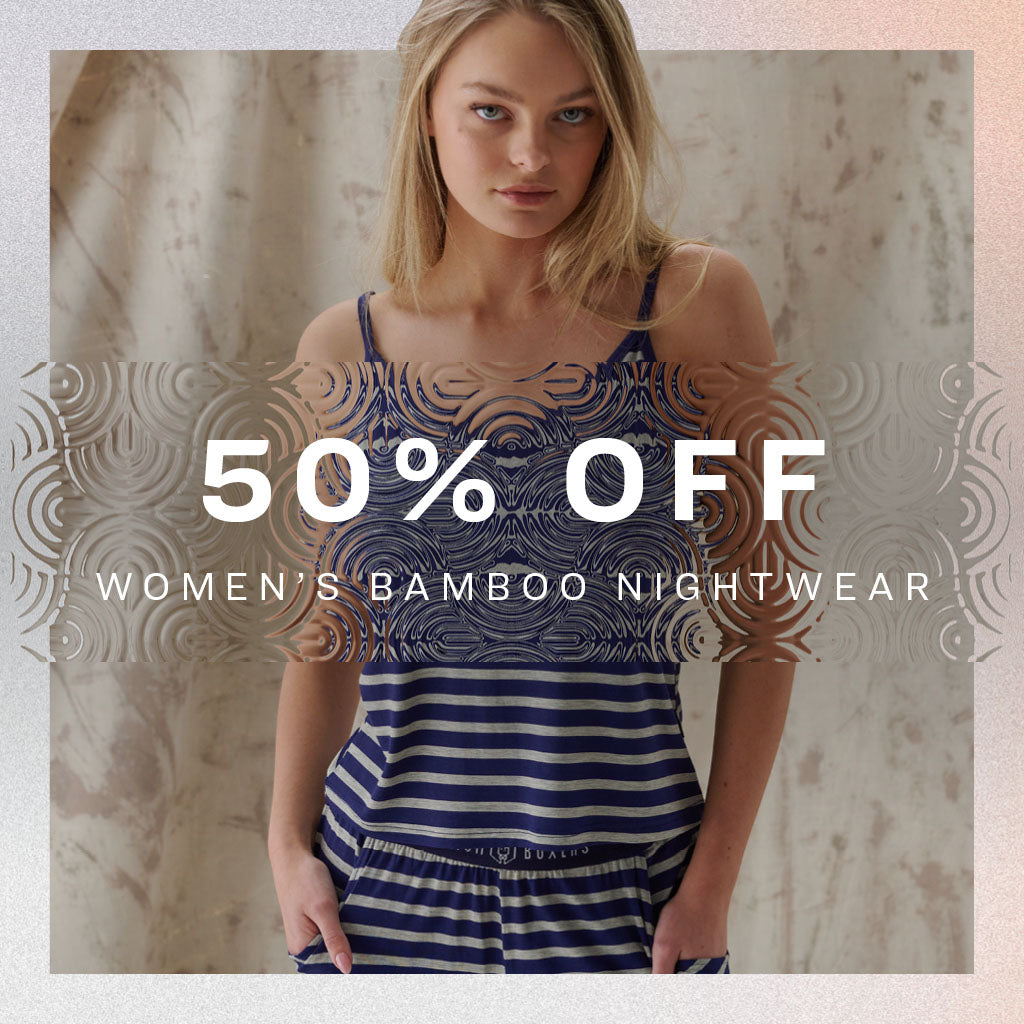 50% OFF Women's Bamboo Nightwear