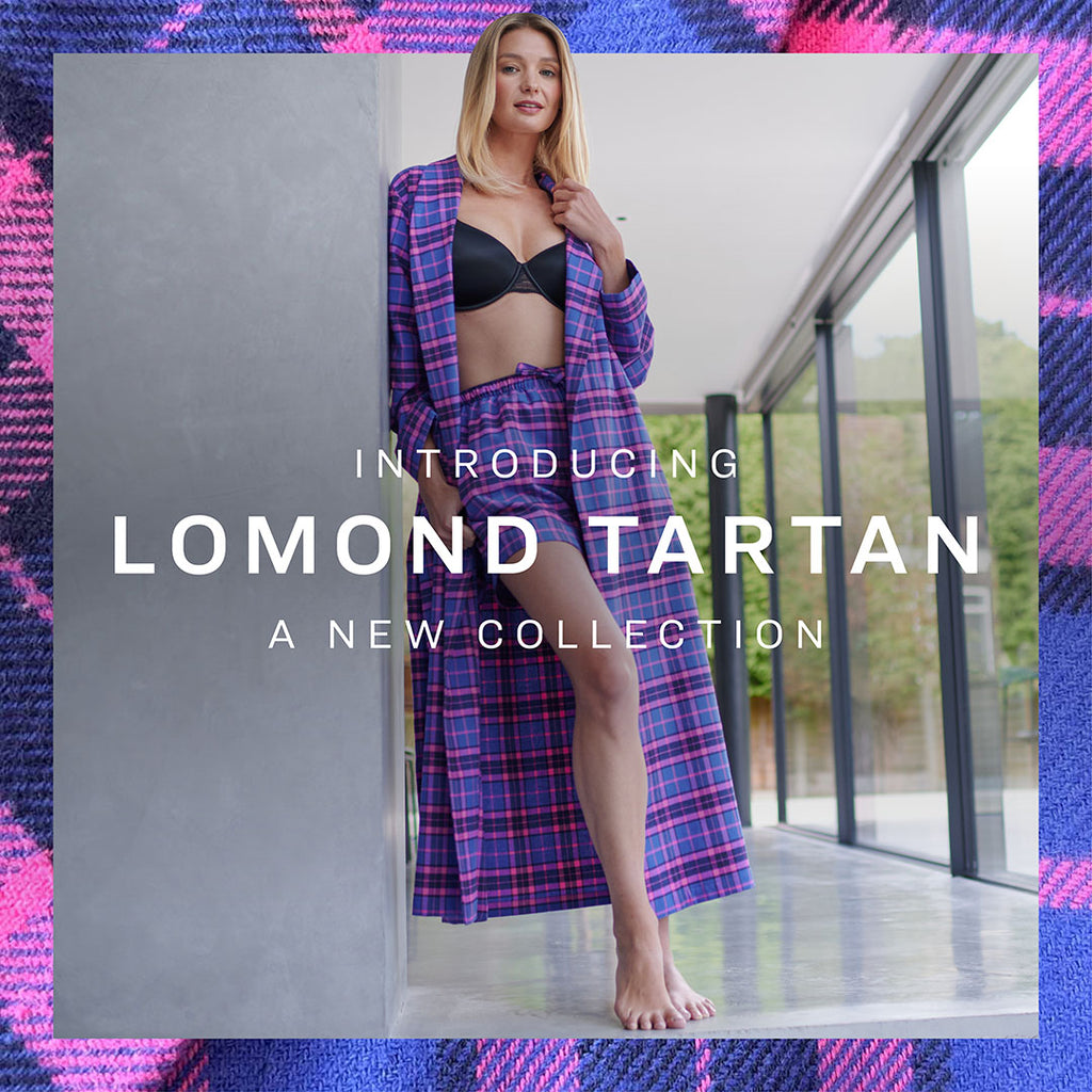 Introducing our Women's Lomond Tartan collection