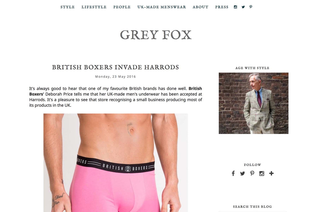Grey Fox Blog
