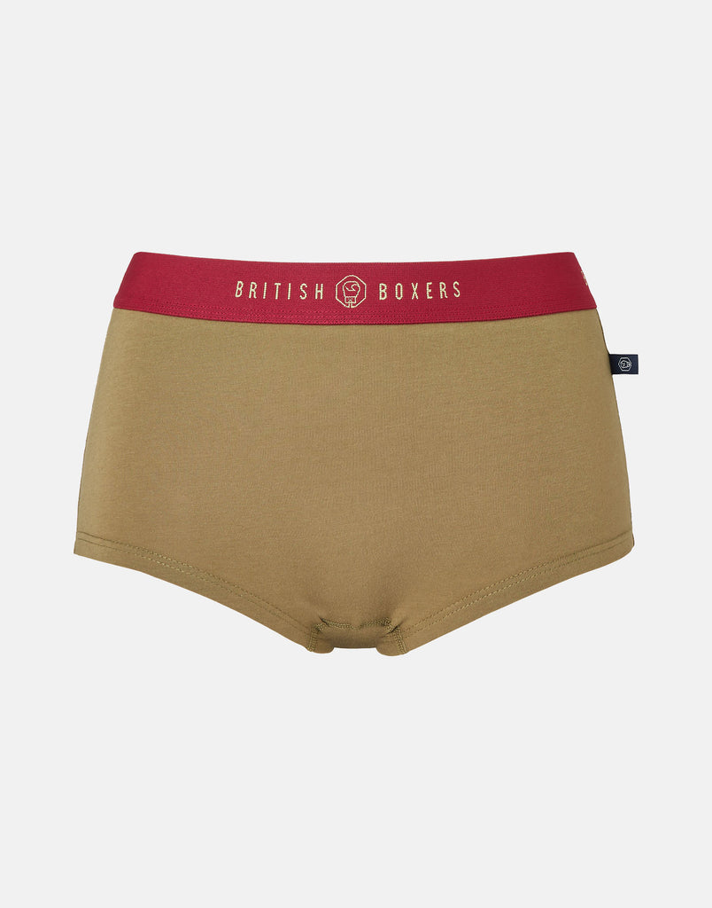 Three-pack Hipster Boxer Briefs – Rosehip - British Boxers