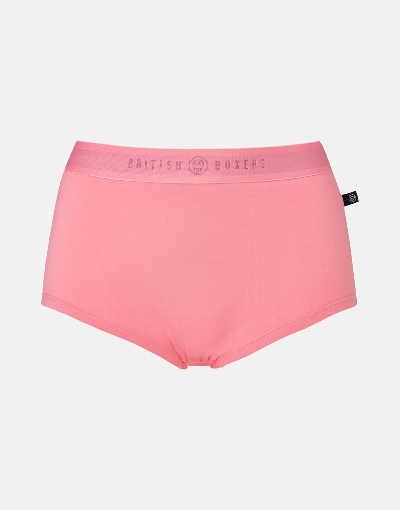 Three-pack Hipster Boxer Briefs – Pink Gin - British Boxers