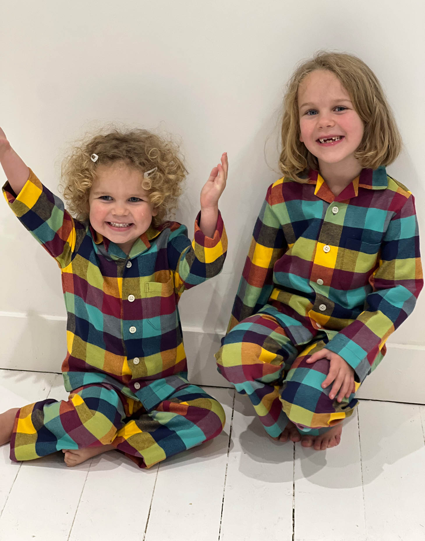 Children's Brushed Cotton Pyjama Set – Edinburgh Check