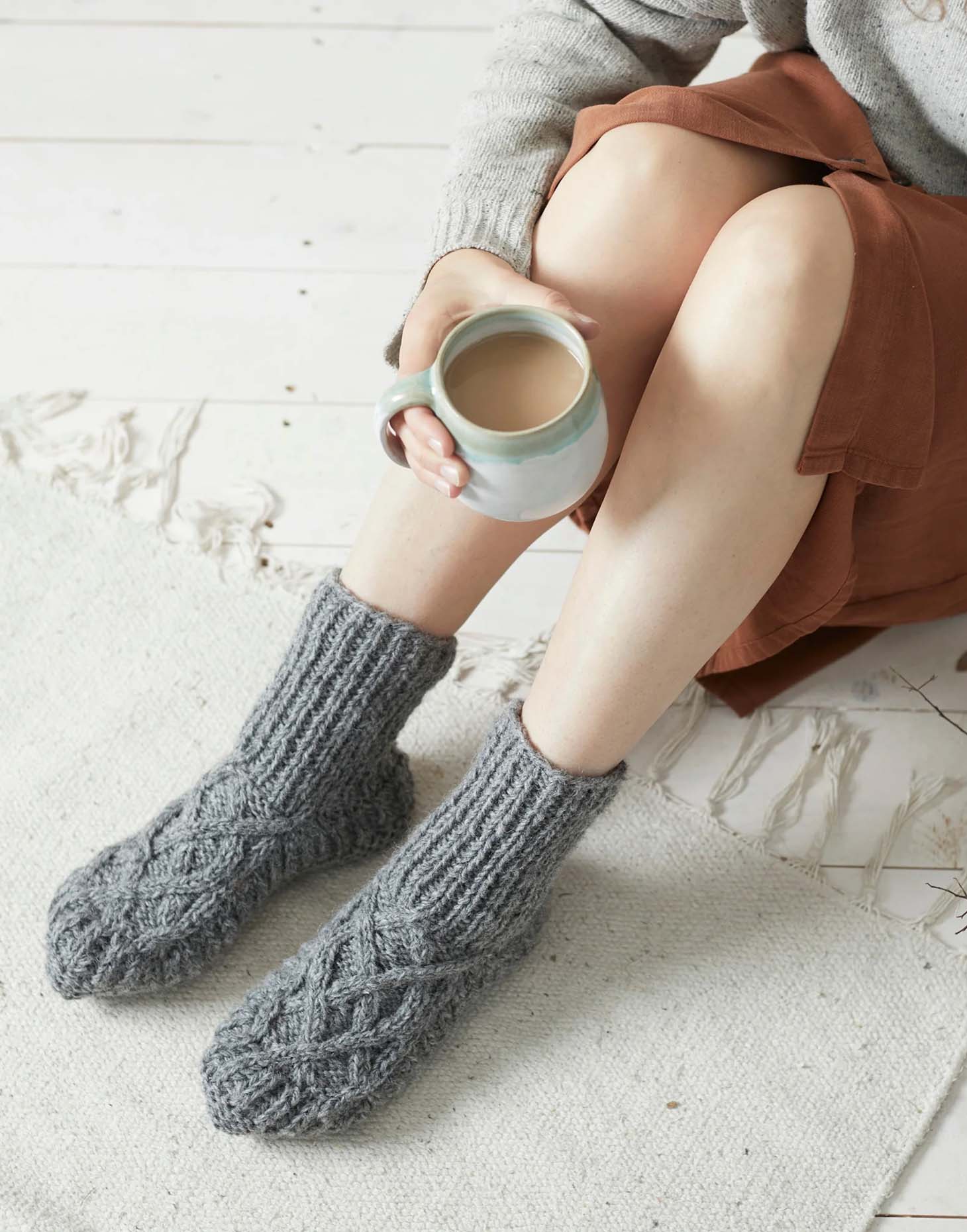 Grey slipper socks outlet womens