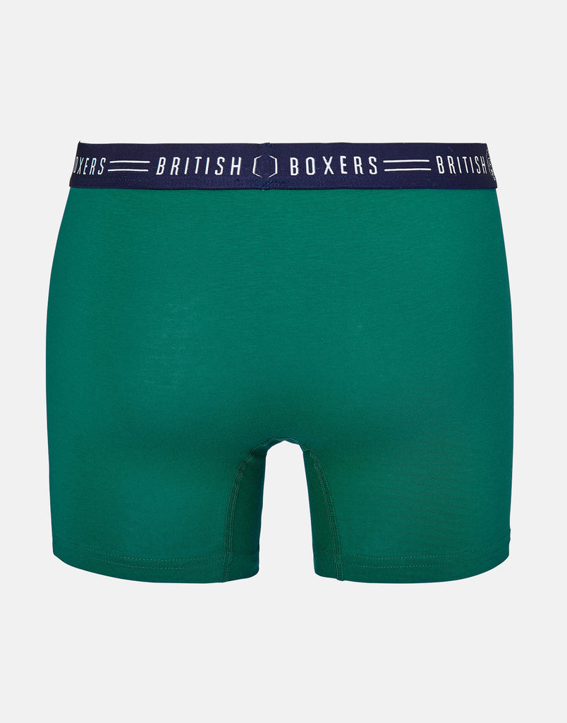 Three-pack Men's Cotton Stretch Trunks – Heritage Colours